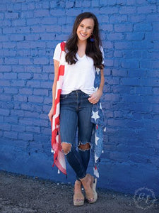"AMERICA FOREVER FLAG" COVER UP