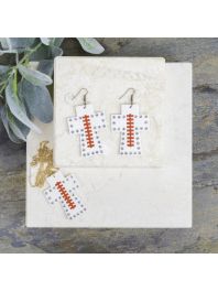 ANGELS IN THE OUTFIELD BASEBALL EARRINGS