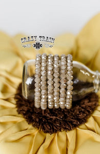 "CHOCOLATE" (light brown) BRACELET