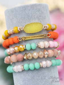 "SO PUT TOGETHER" Bracelet set--SPRING MIX