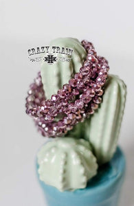 "SHIMMER ME PINK" BRACELET