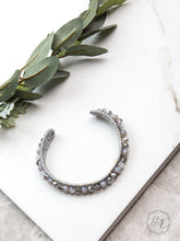 Load image into Gallery viewer, &quot;STACKABLE BEADED&quot; Bracelet--Silver
