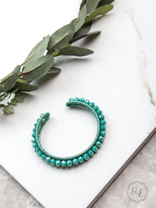"STACKABLE BEADED" Bracelet Turquoise